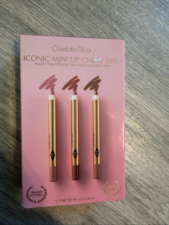 Charlotte Tilbury Other - Charlotte Tilbury Mini Lip Cheat Trio — Pink, Mauve, Brown Shades